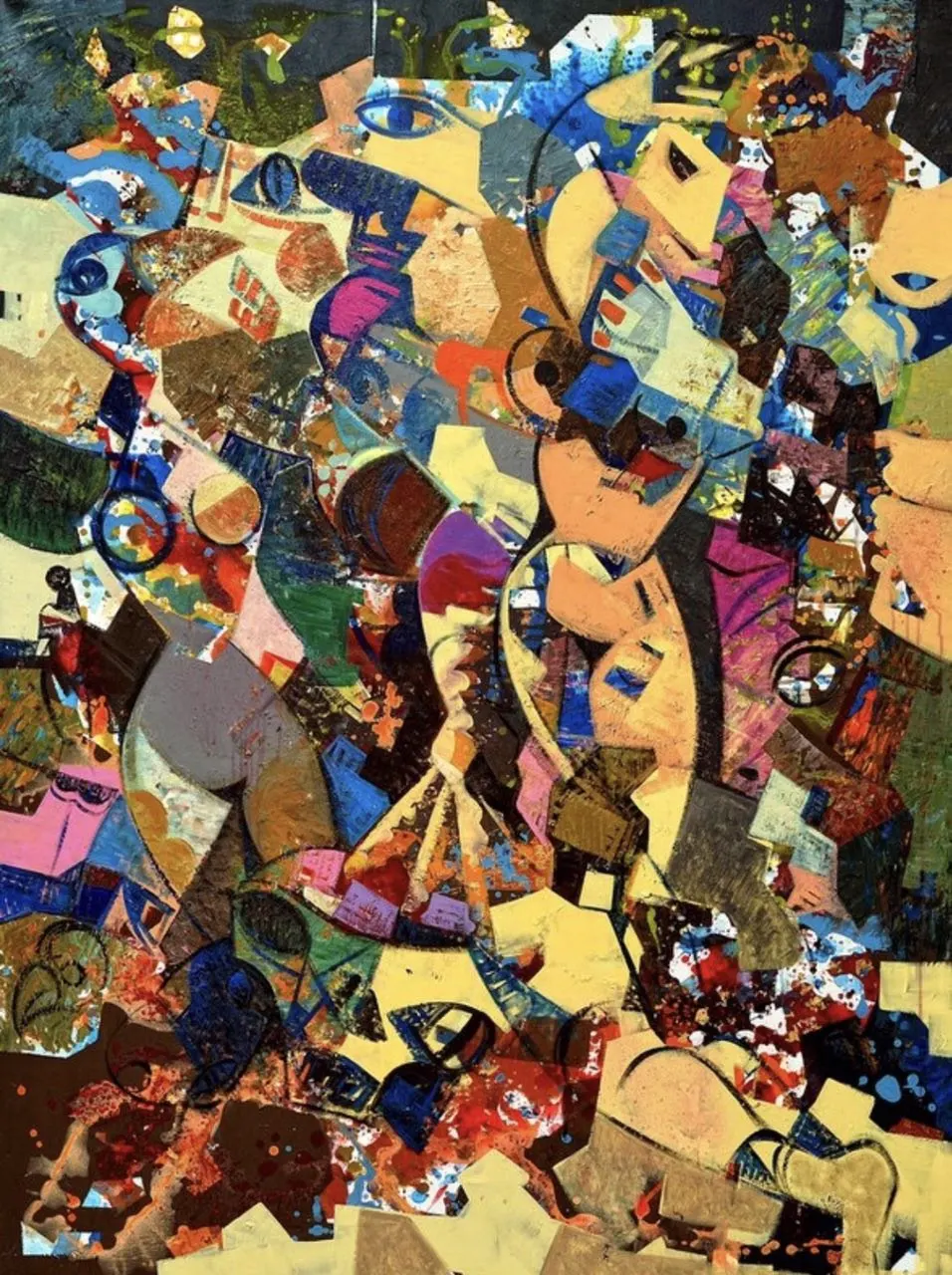 Contemporary painting by Igor Tcholaria
