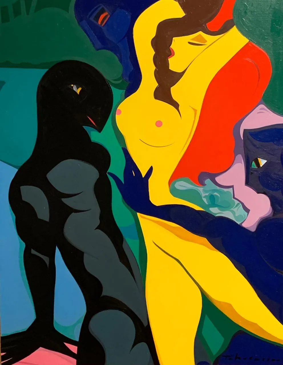 Painting by Igor Tcholaria