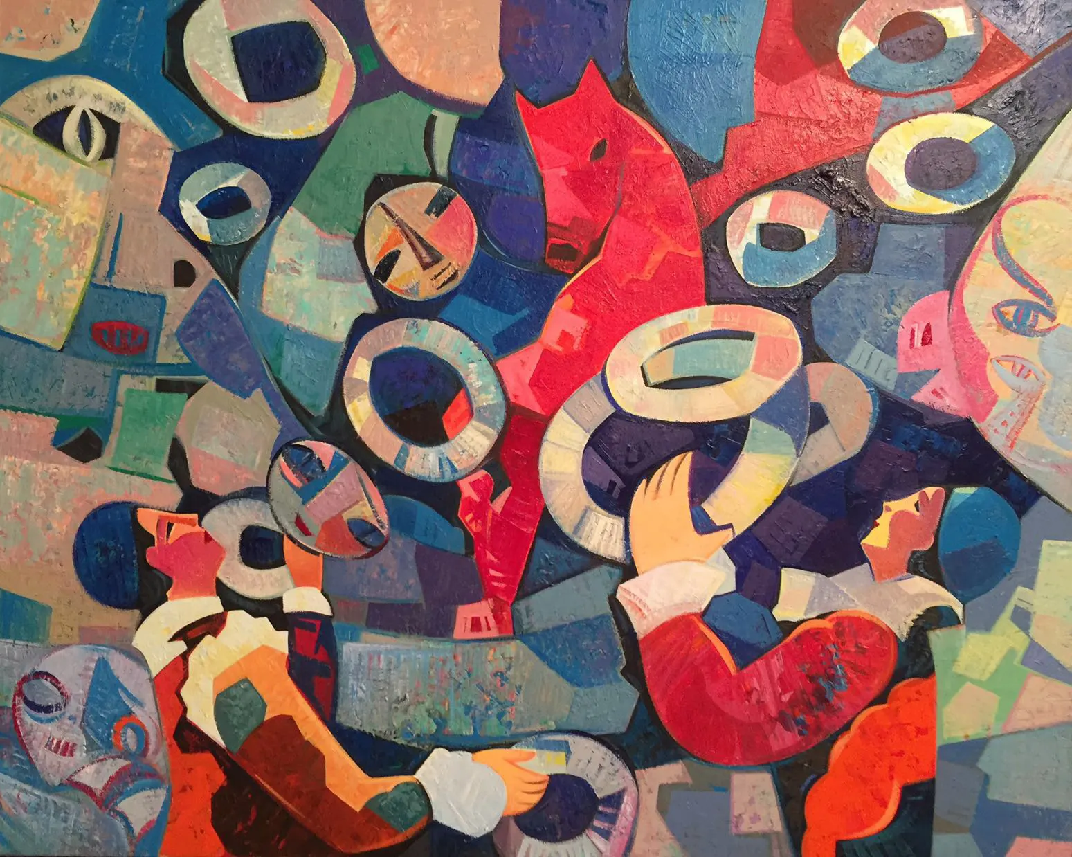 Contemporary painting by Igor Tcholaria