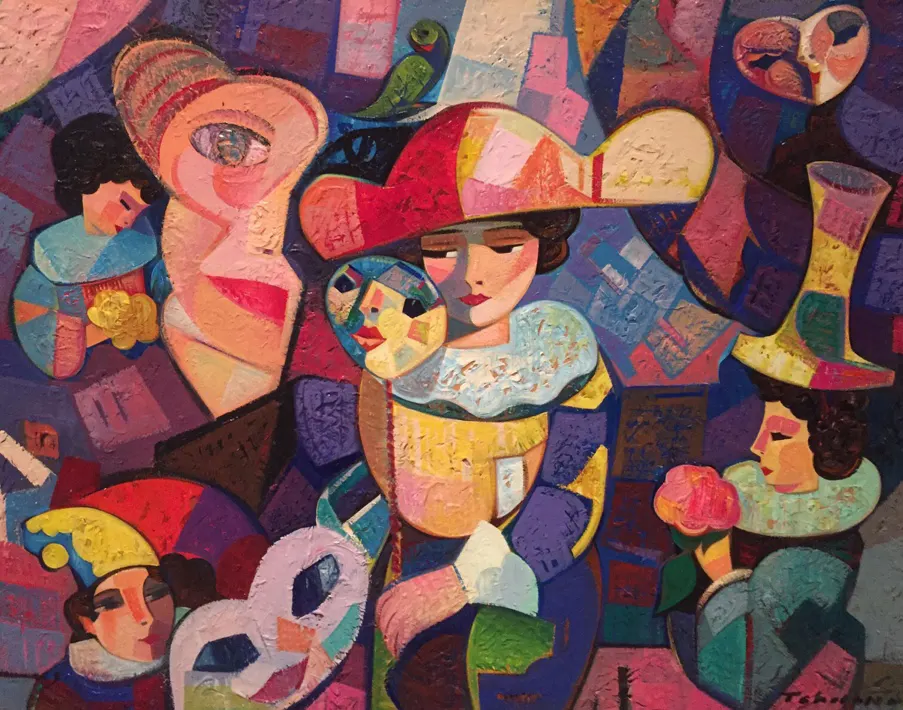 Contemporary painting by Igor Tcholaria