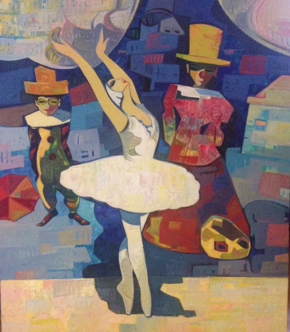 Contemporary painting by Igor Tcholaria