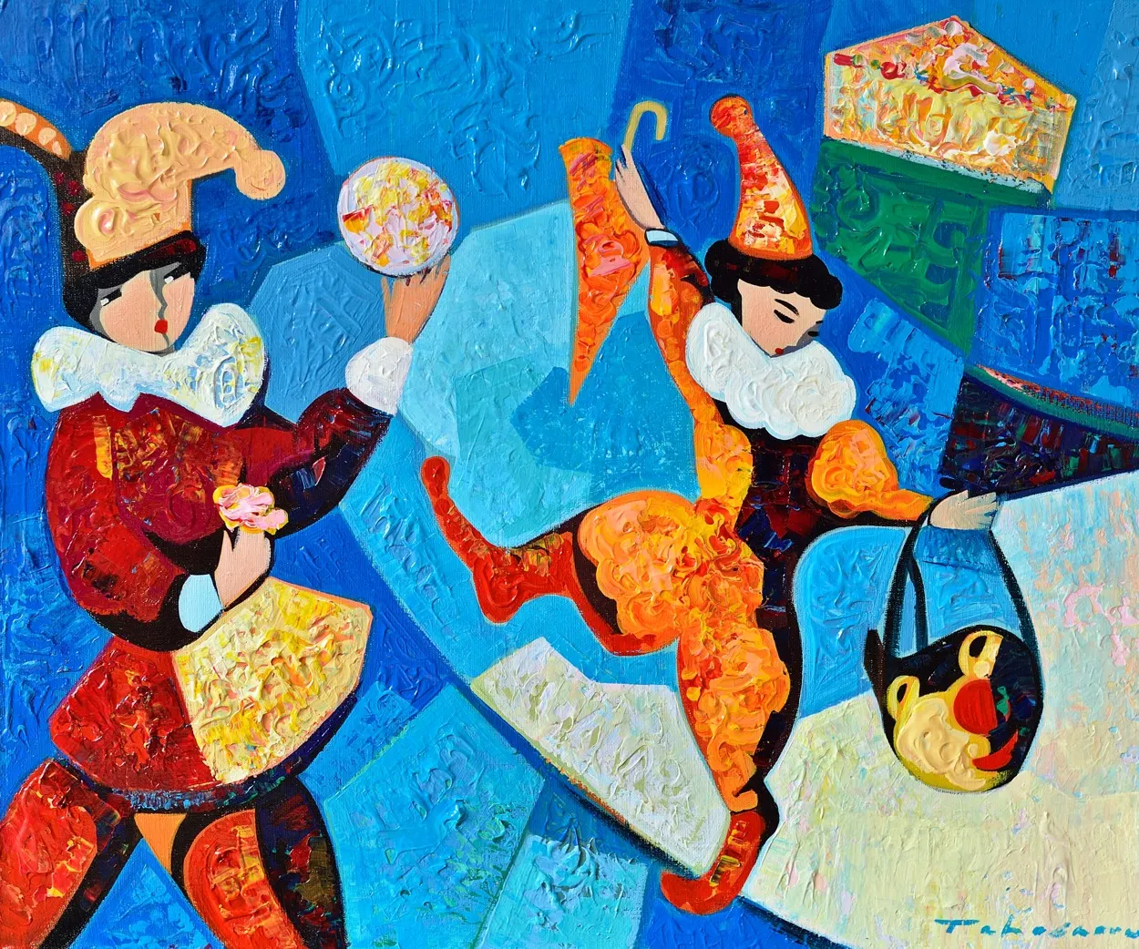 Contemporary painting by Igor Tcholaria