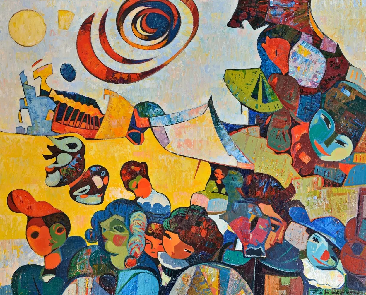 Contemporary painting by Igor Tcholaria