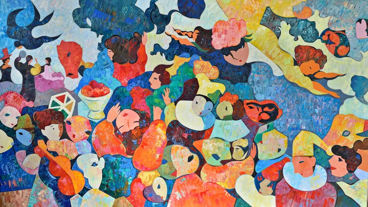 Contemporary painting by Igor Tcholaria