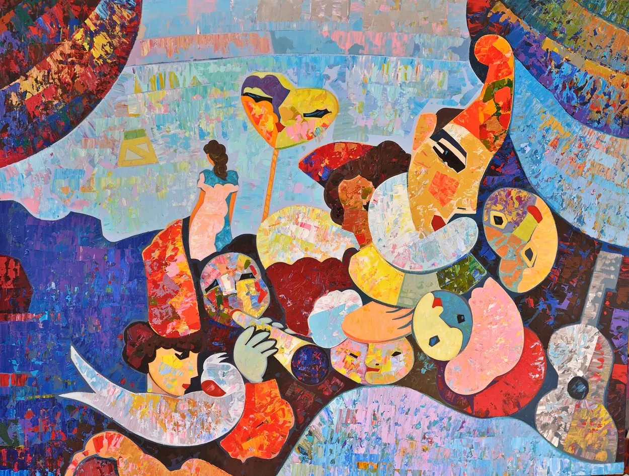 Contemporary painting by Igor Tcholaria