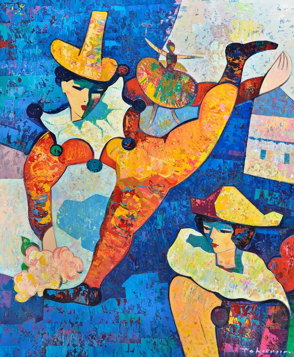 Contemporary painting by Igor Tcholaria