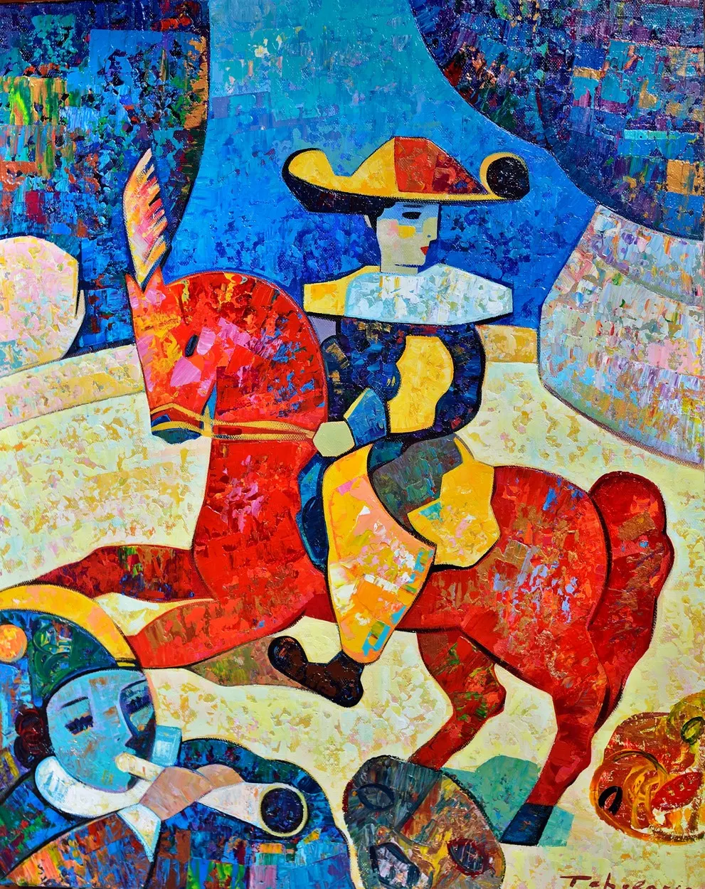 Contemporary painting by Igor Tcholaria