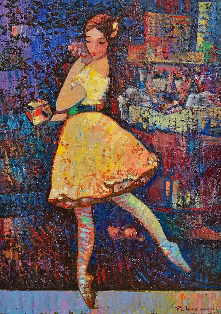Contemporary painting by Igor Tcholaria
