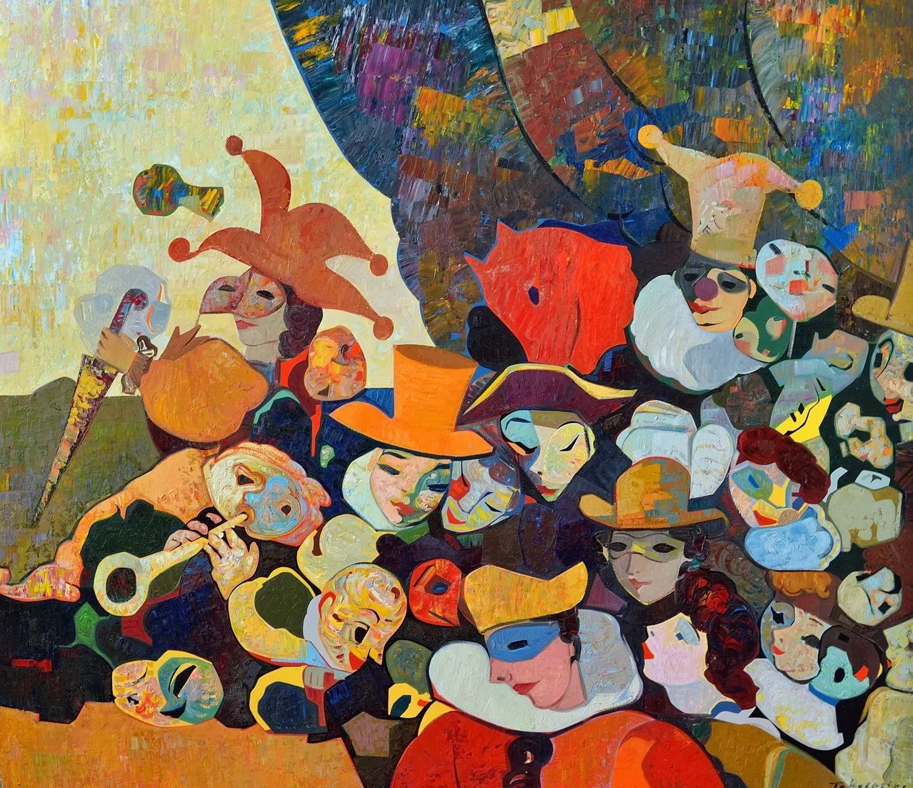 Contemporary painting by Igor Tcholaria
