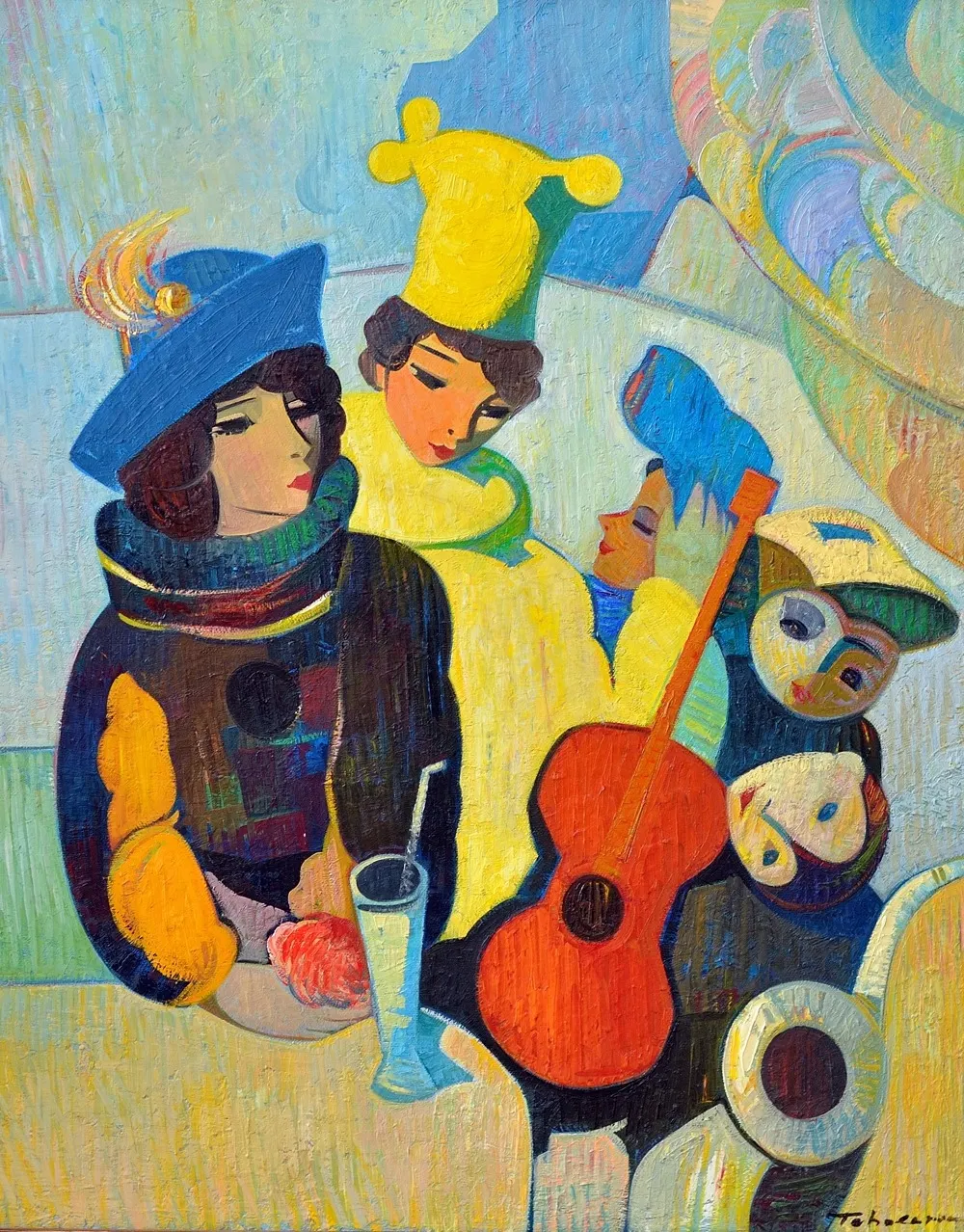 Contemporary painting by Igor Tcholaria
