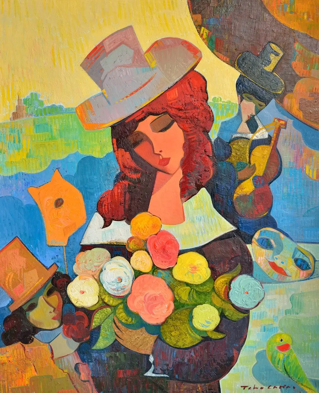 Contemporary painting by Igor Tcholaria