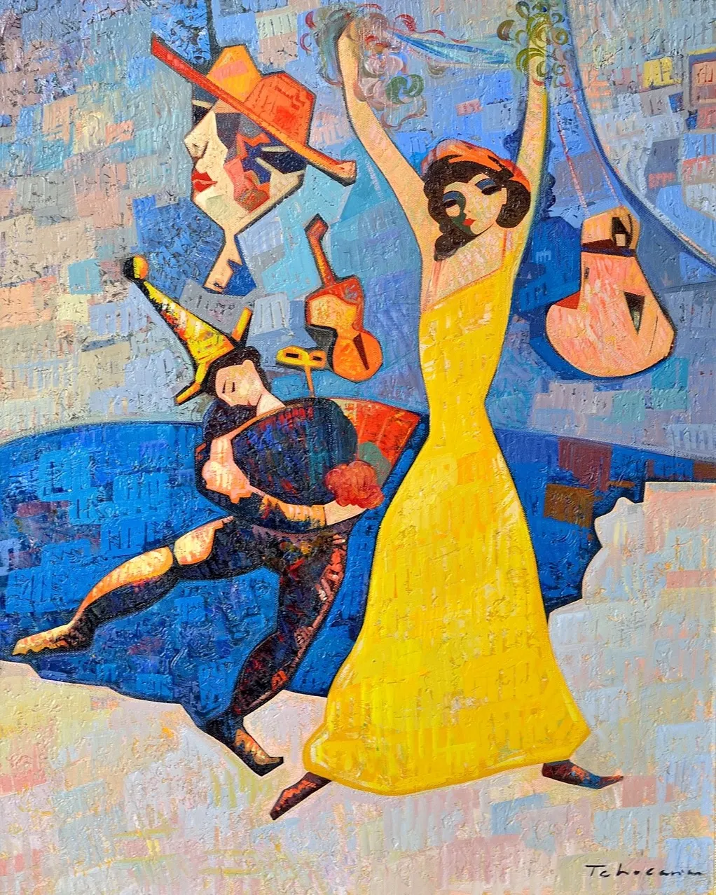 Contemporary painting by Igor Tcholaria