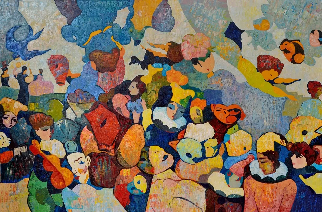 Contemporary painting by Igor Tcholaria