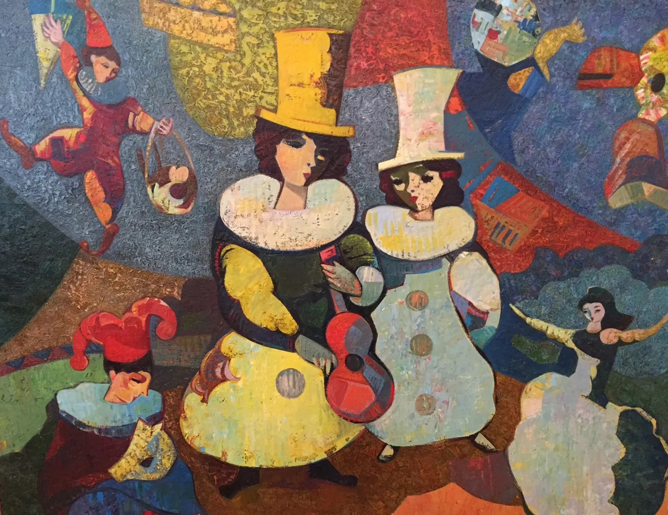 Contemporary painting by Igor Tcholaria