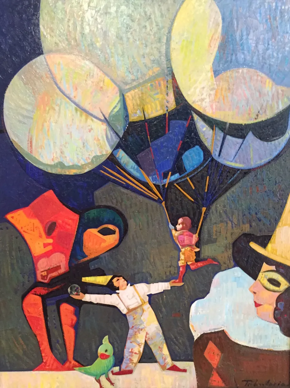 Contemporary painting by Igor Tcholaria