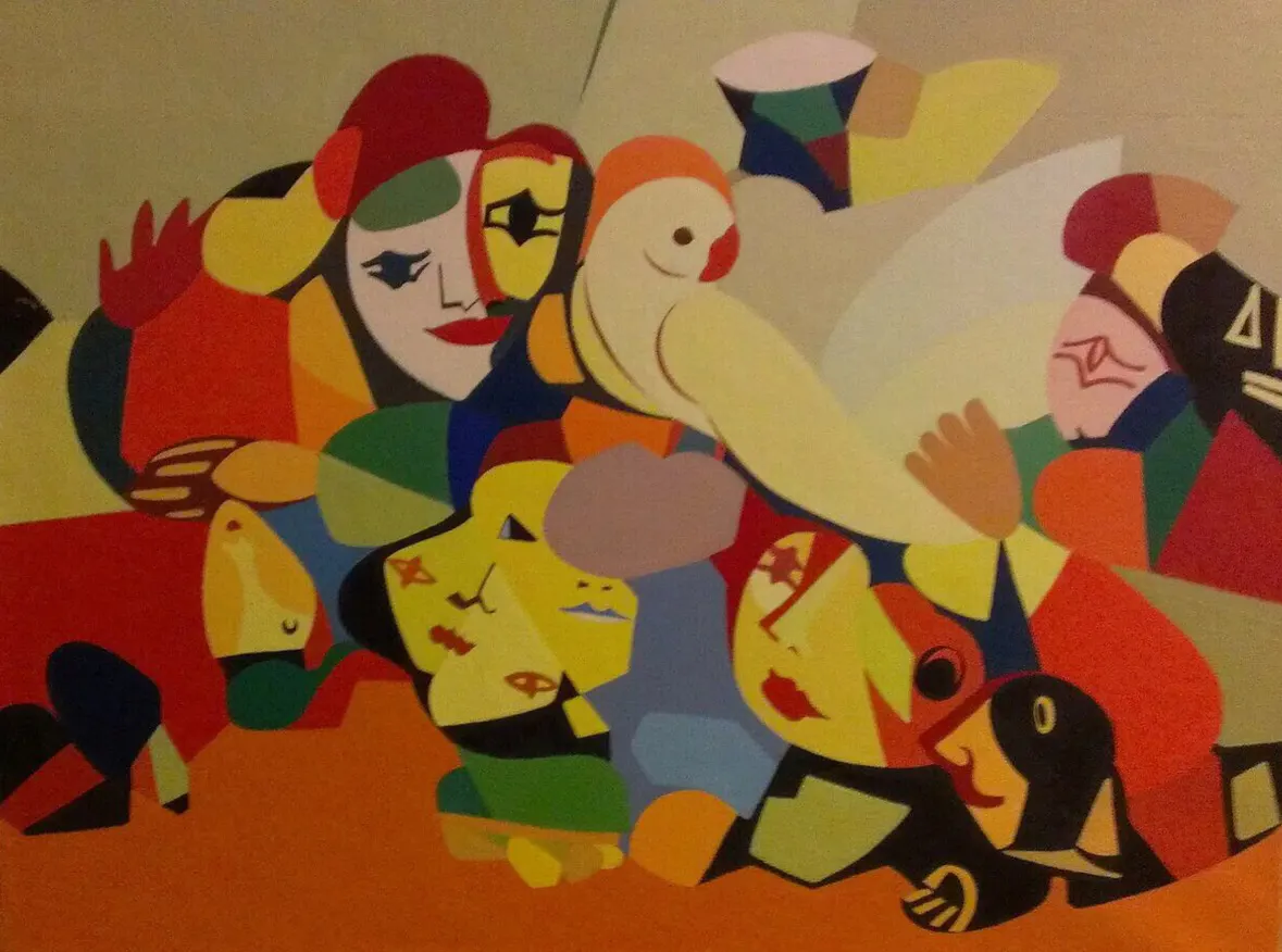 Contemporary painting by Igor Tcholaria