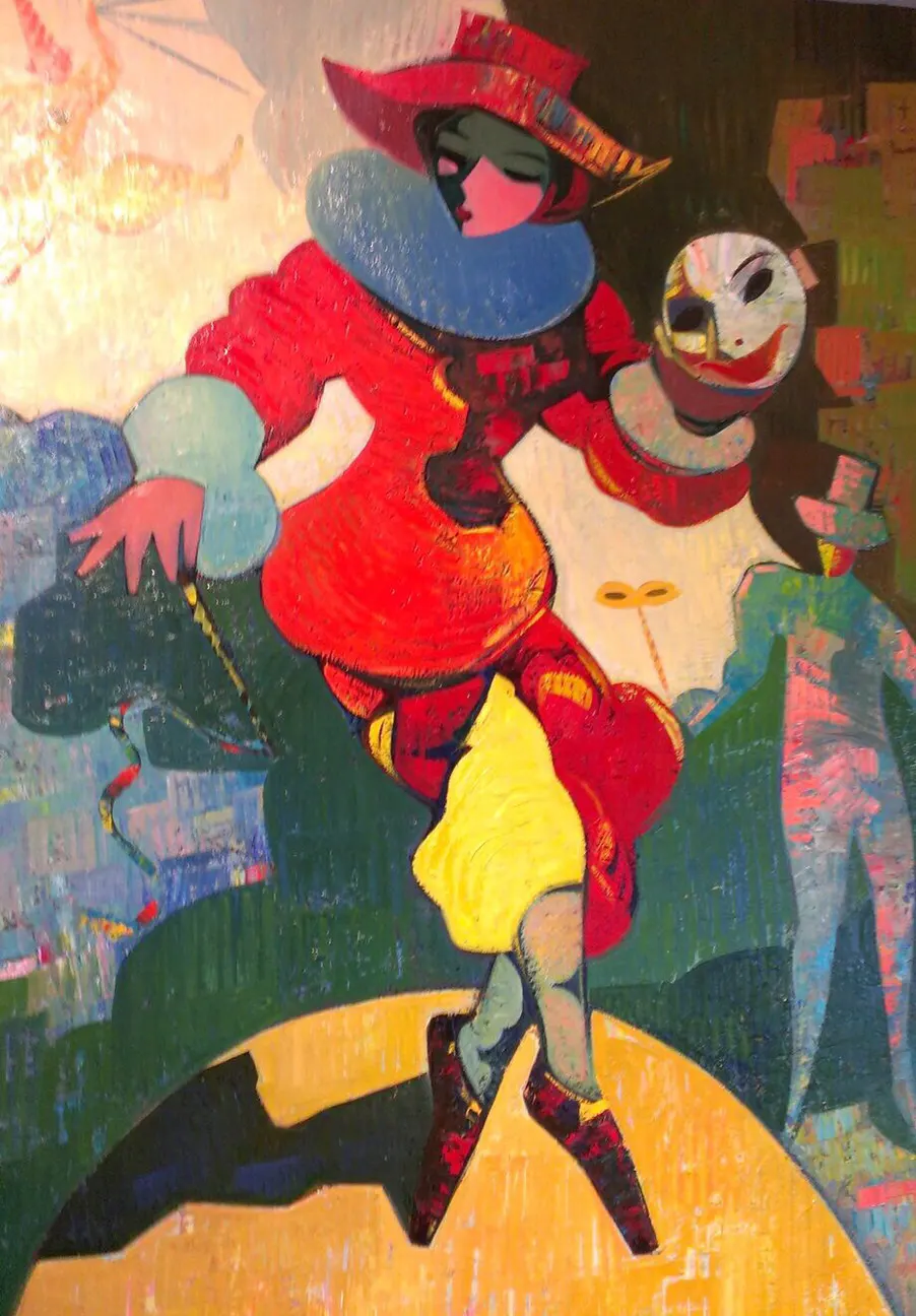 Contemporary painting by Igor Tcholaria